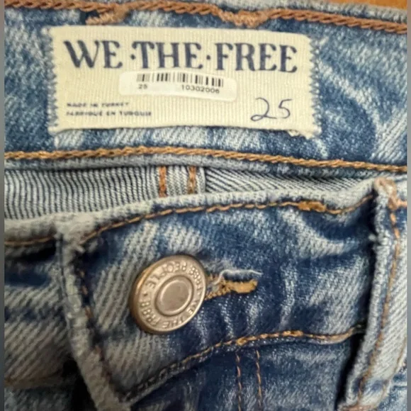 Free People We The Free Women’s Jeans Size 25 Flare, Retro 70’s style - Picture 4 of 13